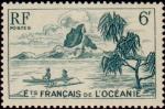 Polinesia_Oceanie_1948_Yvert_196-Scott_174