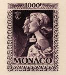 Monaco_1959_Yvert_PA72a-Scott_C55_unadopted_1000f_Grace_et_Rainier_III_gros_violet_LARGE_AP_detail