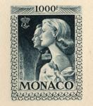 Monaco_1959_Yvert_PA72b-Scott_C55_unadopted_1000f_Grace_et_Rainier_III_maigre_blue-grey_a_AP_detail