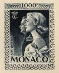 Monaco_1959_Yvert_PA72b-Scott_C55_unadopted_1000f_Grace_et_Rainier_III_maigre_dark-blue-grey_b_AP_detail