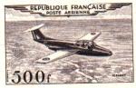 France_1953_Yvert_PA32b-Scott_C31b_unadopted_500f_Fleuret_dark-violet_b_AP_detail