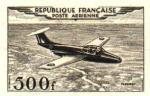France_1953_Yvert_PA32b-Scott_C31b_unadopted_500f_Fleuret_sepia_d_AP_detail