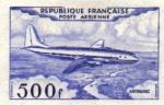 France_1953_Yvert_PA32a-Scott_C31a_unadopted_500f_Armagnac_blue_a_AP_detail