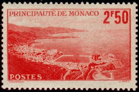 Monaco_1939_Yvert_179-Scott_2f50_Rade_de_Monte-Carlo_a_IS