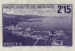Study about Monaco 1939 unadopted Montecarlo Bay Color Proofs