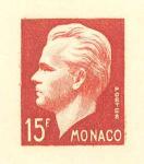 Study about Monaco 1950 Rainier III Color Proofs