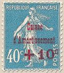 France_1927_Yvert_246-Scott_B24_Semeuse_red_overprint_typo_a_IS