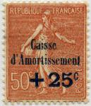 France_1928_Yvert_250-Scott_B29_typo