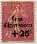 France_1929_Yvert_254-Scott_B32_typo