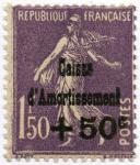 France_1930_Yvert_268-Scott_B37_typo