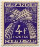 France_1945_Yvert_Taxe_74-Scott_typo