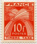 France_1947_Yvert_Taxe_86-Scott_typo