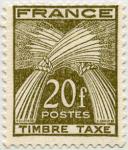 France_1947_Yvert_Taxe_87-Scott_typo