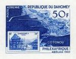 Dahomey_1969_Yvert_PA98-Scott_C94_blue_a_detail