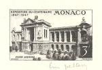 Monaco_1947_Yvert_PA24a-Scott_C18_unadopted_Oceanographic_Museum_black_bb_AP_detail