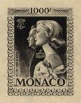Monaco_1959_Yvert_PA72b-Scott_C55_unadopted_1000f_Grace_et_Rainier_III_maigre_black_da_AP_detail