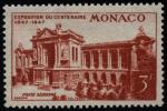 Monaco_1947_Yvert_PA24-Scott_C18_Oceanographic_Museum_a_IS