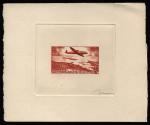 St_Pierre_1956_Yvert_PA23a-Scott_C20_unadopted_plane_red-brown_aa_AP