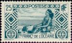 Polinesia_Oceanie_1934_Yvert_92-Scott_88_native_helio_IS