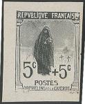 France_1917_Yvert_148d-Scott_B3_unadopted_5c_+_5c_Orphelins_black_typo_b_ESS