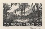 Monaco_1937_Yvert_135a-Scott_B19_unadopted_engraving_Monte-Carlo_Gardens_black_AP_detail_a
