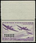 Tunisia_1942_Yvert_243A-Scott_unadopted_1f50_+_3f50_OEuvres_de_Air_c_US