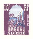Algeria_1954_Yvert_314a-Scott_258_unadopted_15f_Musee_du_Bardo_violet_532_Lx_blue_2041_Lc_typo_CP_detail