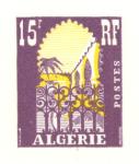 Algeria_1954_Yvert_314a-Scott_258_unadopted_15f_Musee_du_Bardo_violet_532_Lx_yellow_217_Lx_typo_CP_detail