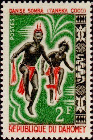 Dahomey_1964_Yvert_205-Scott_185