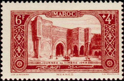 Morocco_1948_Yvert_268-Scott_B36