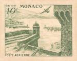 Monaco_1947_Yvert_PA25-Scott_C19_green_1318_ab_detail