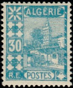 Algeria_1926_Yvert_43-Scott_43_typo