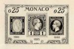 Monaco_1960_Yvert_525a-Scott_461_unadopted_Timbre_monegasque_black_c_AP_detail