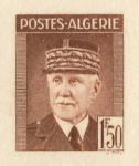 Algeria_1942_Yvert_196b-Scott_137_unadopted_1f50_Petain_brown_AP_detail