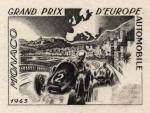 Monaco_1963_Yvert_609a-Scott_538_unadopted_45c_Europe_Grand_Prix_1er_etat_black_a_AP_detail_a