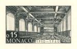 Monaco_1960_Yvert_528a-Scott_450_unadopted_Oceanographic_Museum_black_fa_AP_detail