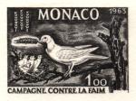 Monaco_1963_Yvert_611a-Scott_544_unadopted_Dove_campaign_against_hunger_black_a_AP_detail_a