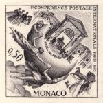 Monaco_1963_Yvert_615a-Scott_541_unadopted_International_Postal_Conference_etat_sepia_AP_detail_a