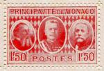 Monaco_1928_Yvert_112a-Scott_112_unissued_in_typo_International_Philatelic_Expo_red_b_typo_AP_detail