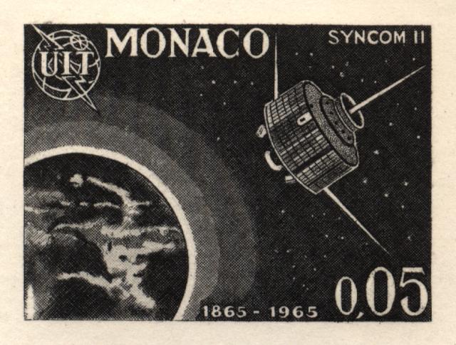 Monaco_1965_Yvert_664a-Scott_605_unadopted_Satellite_Syncom_II_black_a_AP_detail_a