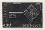 Monaco_1968_Yvert_749a-Scott_689_unadopted_Europa_black_aa_AP_detail_a