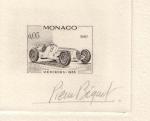 Monaco_1967_Yvert_710a-Scott_650_unadopted_Mercedes_1er_etat_black_a_AP_detail