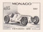 Monaco_1967_Yvert_710a-Scott_650_unadopted_Mercedes_1er_etat_black_bb_AP_detail