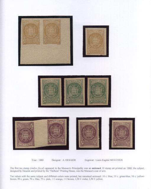 pag 0001 e Fiscaux Type Desaide Non Emis 1880