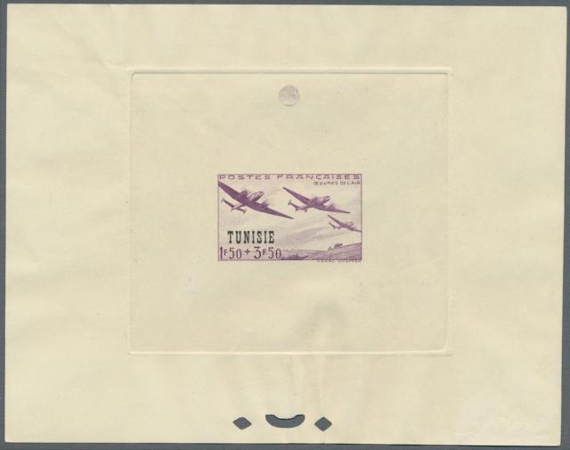 Tunisia_1942_Yvert_288A-Scott_unadopted_1f50_+_3f50_OEuvres_de_Air_violet_1502_b_ATP