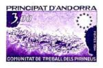 Andorra_1984_Yvert_328-Scott_322_violet_detail