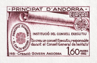 Andorra_1982_Yvert_300-Scott_294_lilac-brown_detail