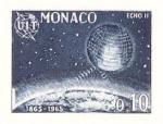 Monaco_1965_Yvert_665a-Scott_606_unadopted_Satellite_Echo_II_etat_dark-blue_ab_AP_detail