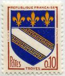 France_1962_Yvert_1353-Scott_typo