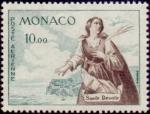 Monaco_1960_Yvert_PA78-Scott_C58_St_Devote_IS
